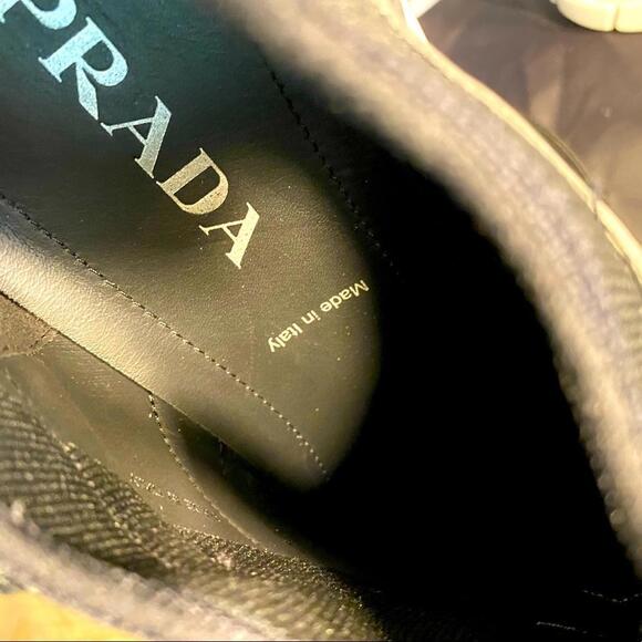 Prada Milano Two Tone Lace Up Sneakers, Men’s Size 9 - Picture 10 of 14